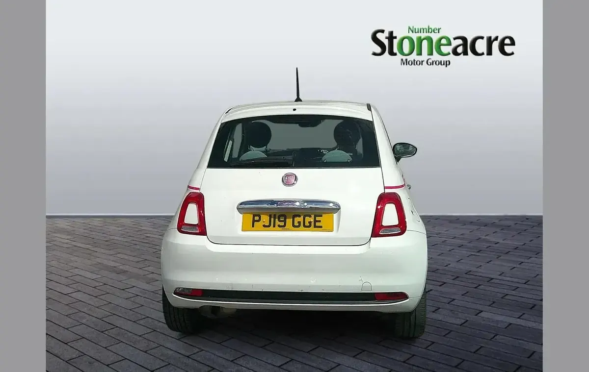 Used Fiat 500 Pop 69 HP (50 kW) 2019 White Hatchback