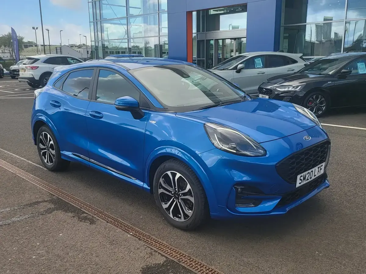Używany Ford Puma ST-Line 2020 Niebieski SUV