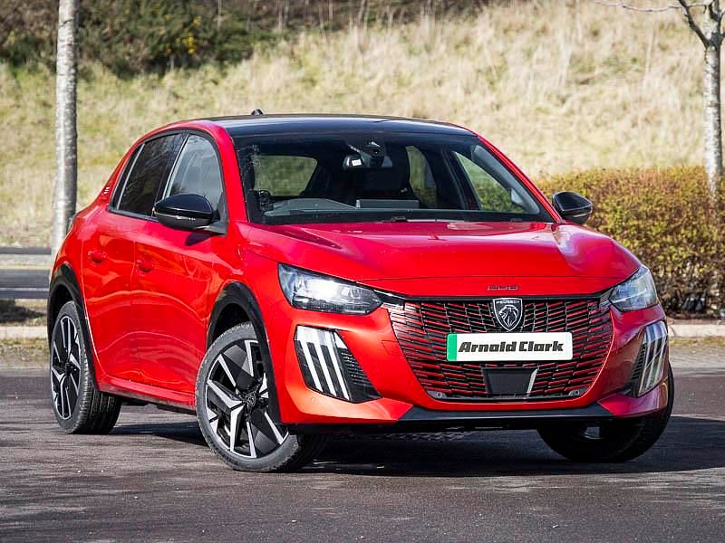 New Peugeot e-208 GTi 100 kW (136 HP) 2026 Premium  elixir red Hatchback