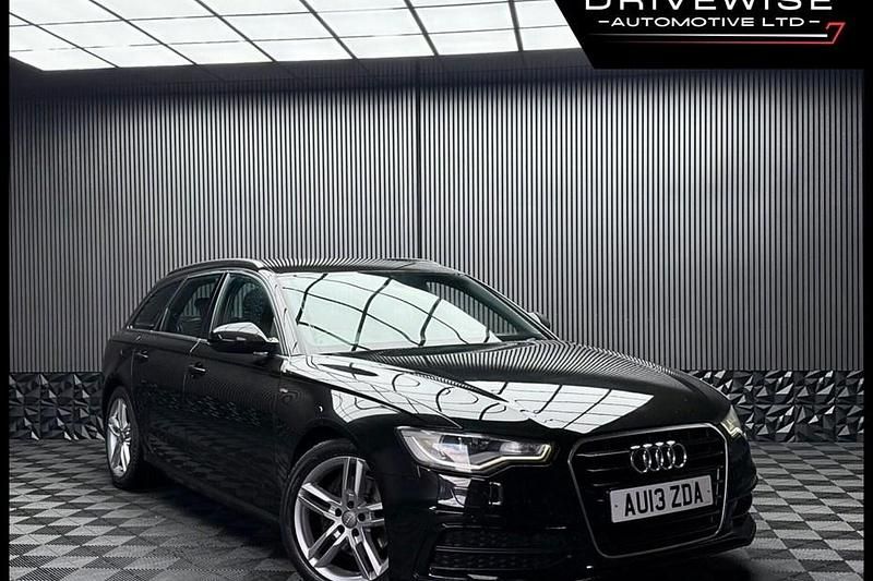 Black Used 2013 Audi A6 S-Line Estate | £7,750 (Fair price) - Image 1/1