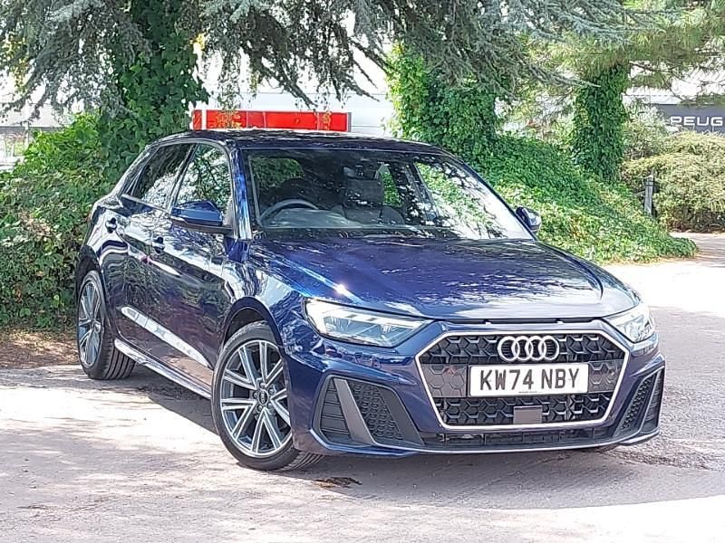 Blue Used 2025 Audi A1 S-Line Hatchback | £22,498 (Fair price) - Image 1/4