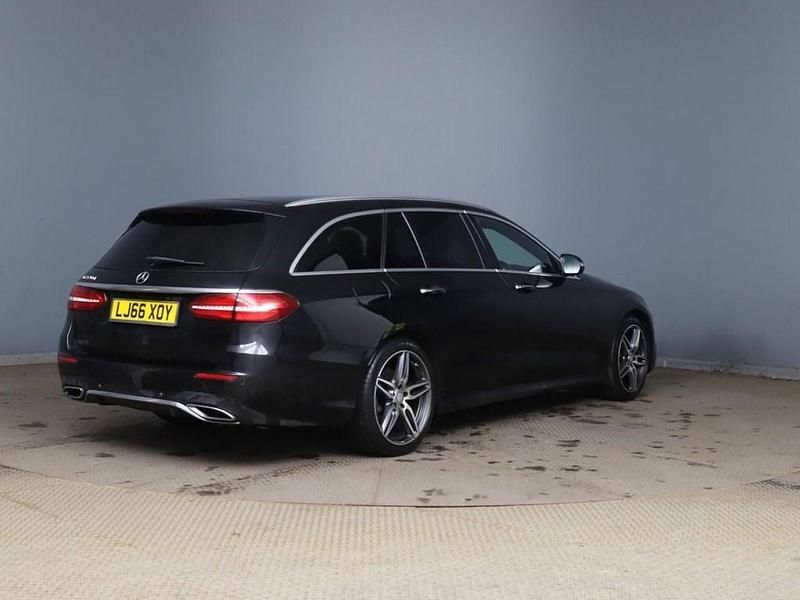 Used Mercedes E220 AMG line 2016 Black Estate
