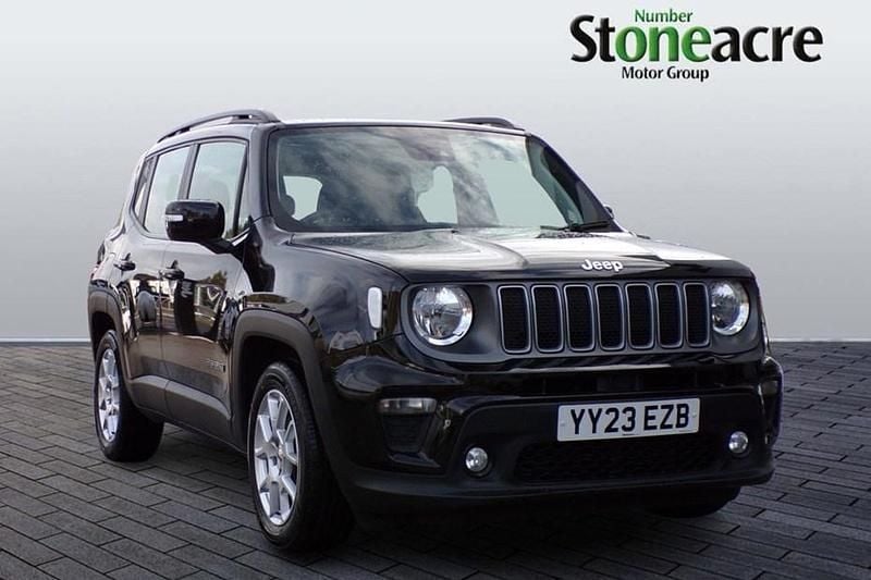 Black Used 2023 Jeep Renegade Limited SUV | £14,995 (Fair price) - Image 1/1