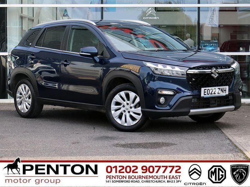 Blue Used 2022 Suzuki SX4 S-Cross SUV | £15,790 (Good price) - Image 1/4