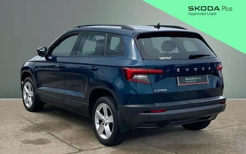 Used Skoda Karoq SE 150 HP (110 kW) 2021 Blue SUV