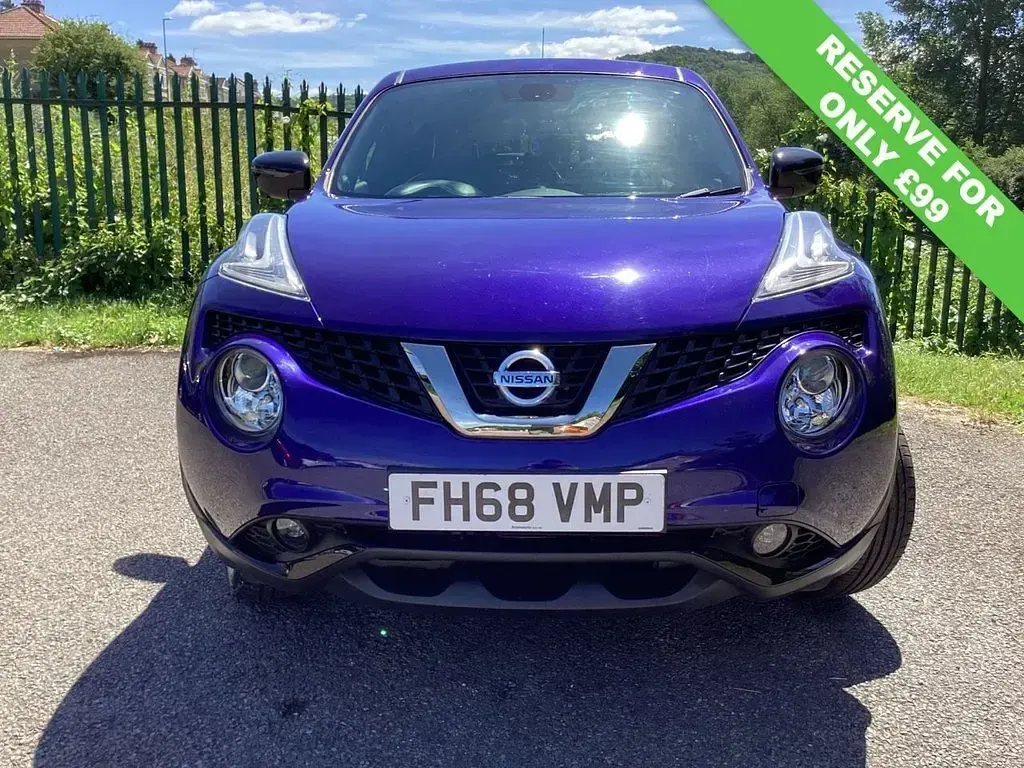 Used Nissan Juke Tekna 117 HP (86 kW) 2019 Blue SUV