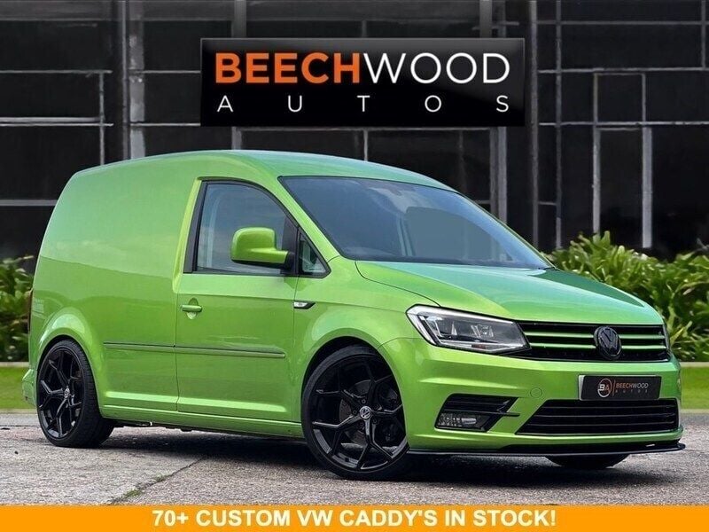 Green Used 2016 VW Caddy Trendline MPV | £17,000 (Expensive) - Image 1/4