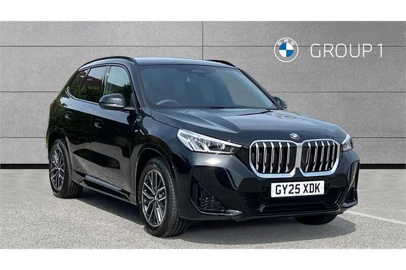 Black sapphire metallic paint Used 2025 BMW X1 M Sport SUV | £36,500 (Fair price) - Image 1/4
