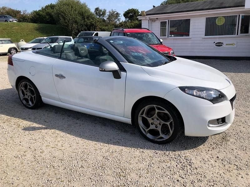 White Used 2011 Renault Mégane Cabriolet GT-Line Cabriolet | £3,997 (A bit pricey) - Image 1/4