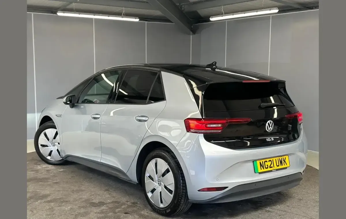 Used VW ID.3 Pro Performance 150 kW (204 HP) 2021 Silver Hatchback