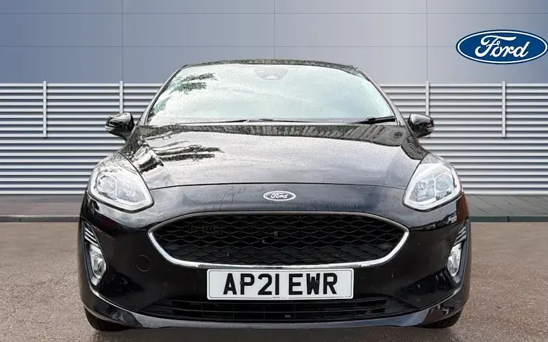 Used Ford Fiesta Trend 95 HP (69 kW) 2021 Black Hatchback