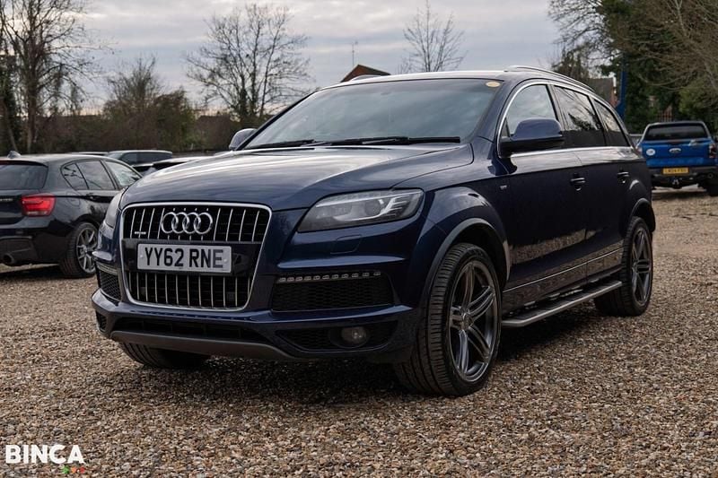 Used Audi Q7 S-line plus 245 HP (180 kW) 2012 Blue SUV