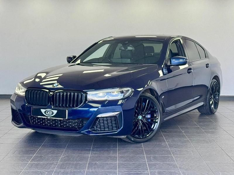 Blue Used 2022 BMW 530 M Sport Sedan | £33,900 - Image 1/4