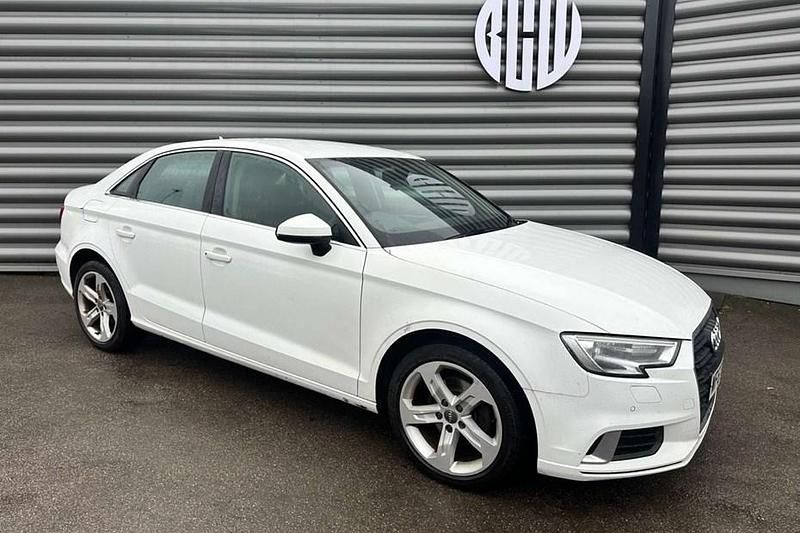 Used Audi A3 Sport 116 HP (85 kW) 2017 White Sedan