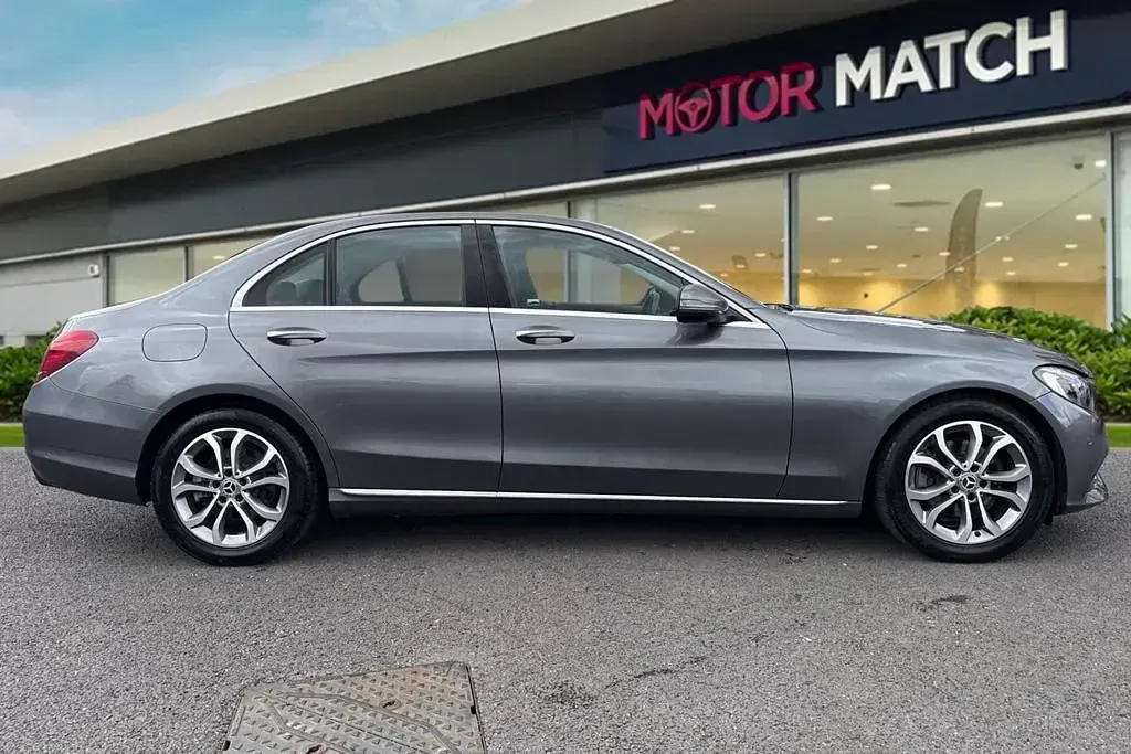 Used Mercedes C220 Premium 2017 Grey Sedan