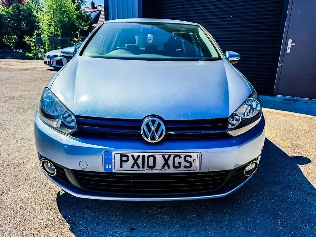 Usado VW Golf VI S 105 HP (77 kW) 2010 Azul Citadino