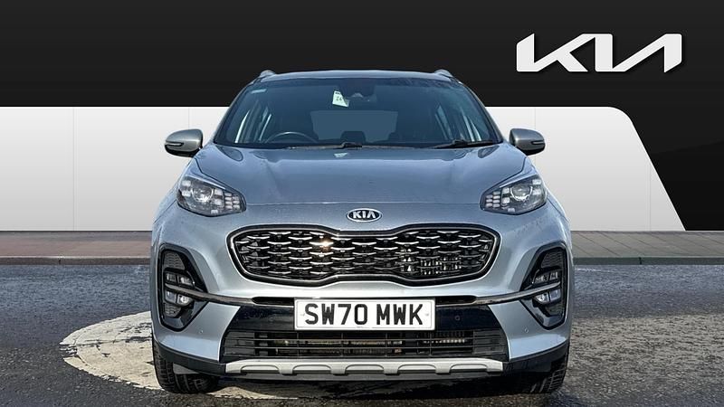 Used Kia Sportage GT-Line 177 HP (130 kW) 2021 Silver SUV
