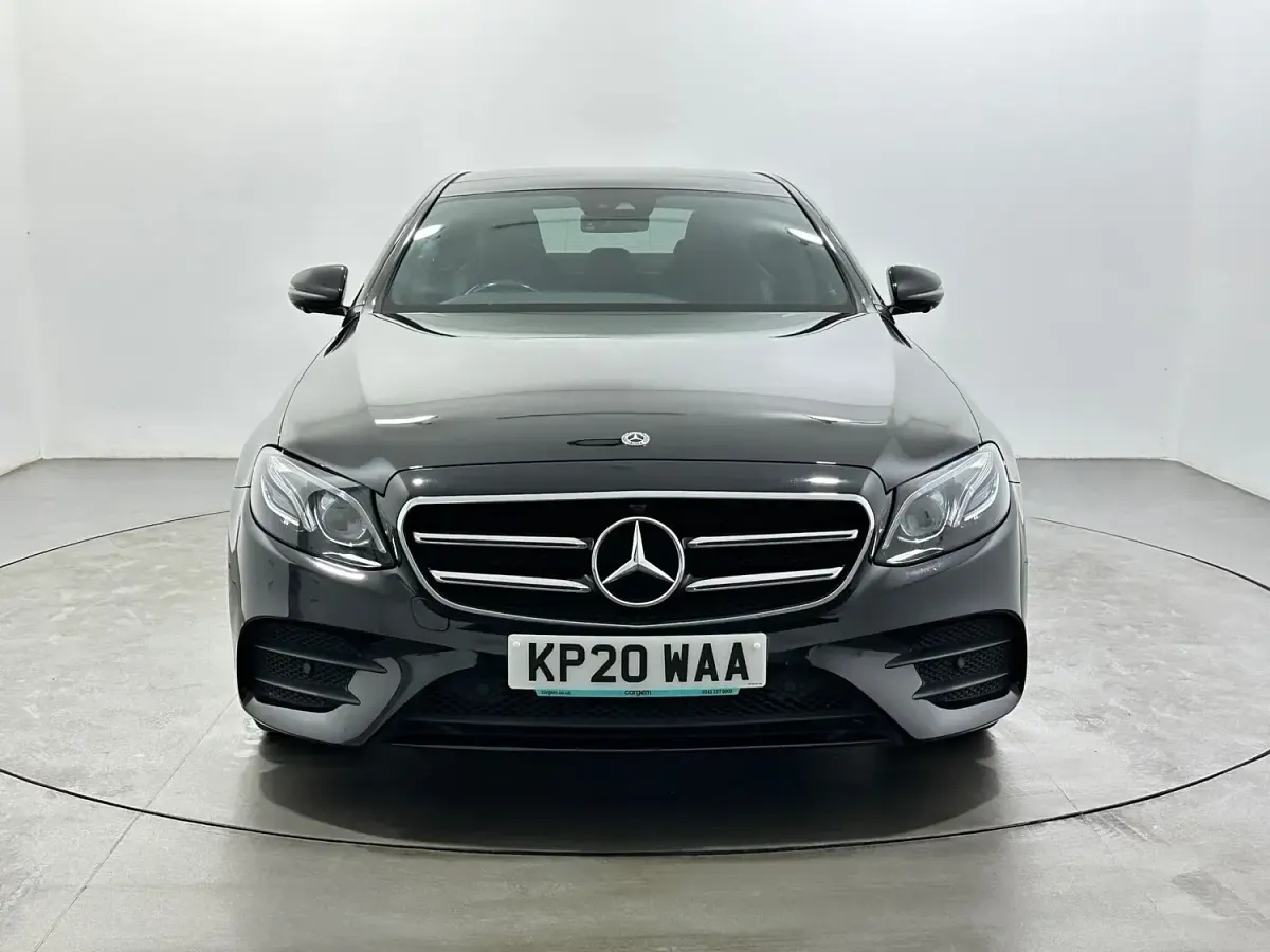 Used Mercedes E400 AMG line 2020 Black Sedan