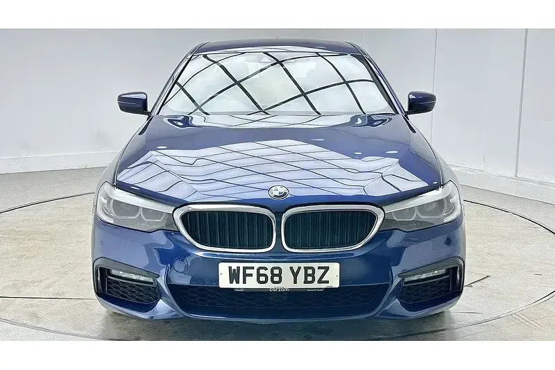 Begagnad BMW 520 M Sport 2018 Blå Sedan