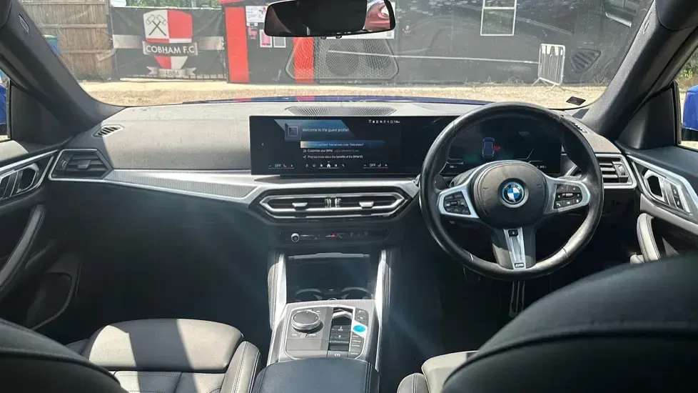 Used BMW i4 M Sport 246 kW (335 HP) 2023 Blue Sedan