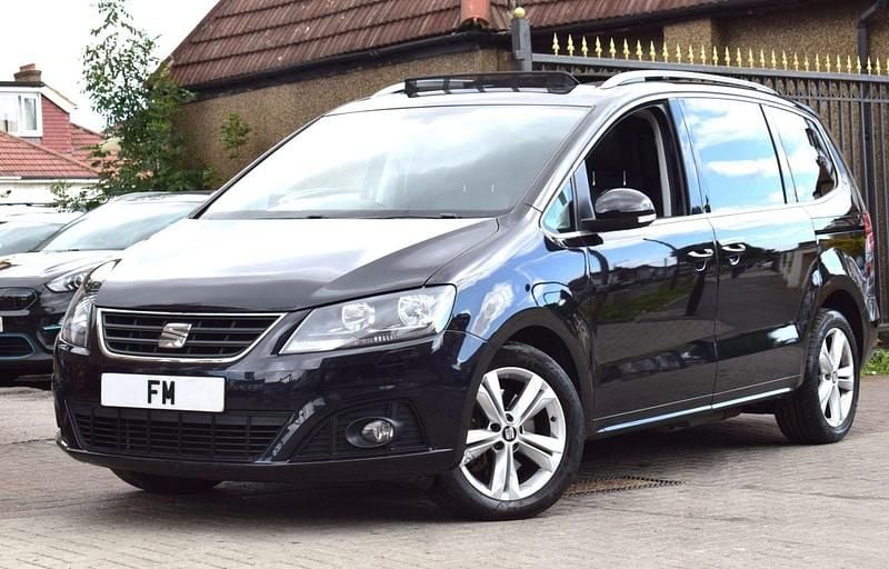 Black Used 2018 Seat Alhambra XCELLENCE MPV | £16,450 (Fair price) - Image 1/3