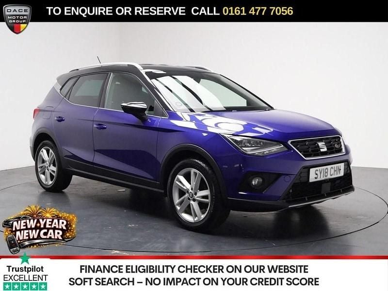 Blue Used 2018 Seat Arona FR SUV | £9,790 (Good price) - Image 1/3