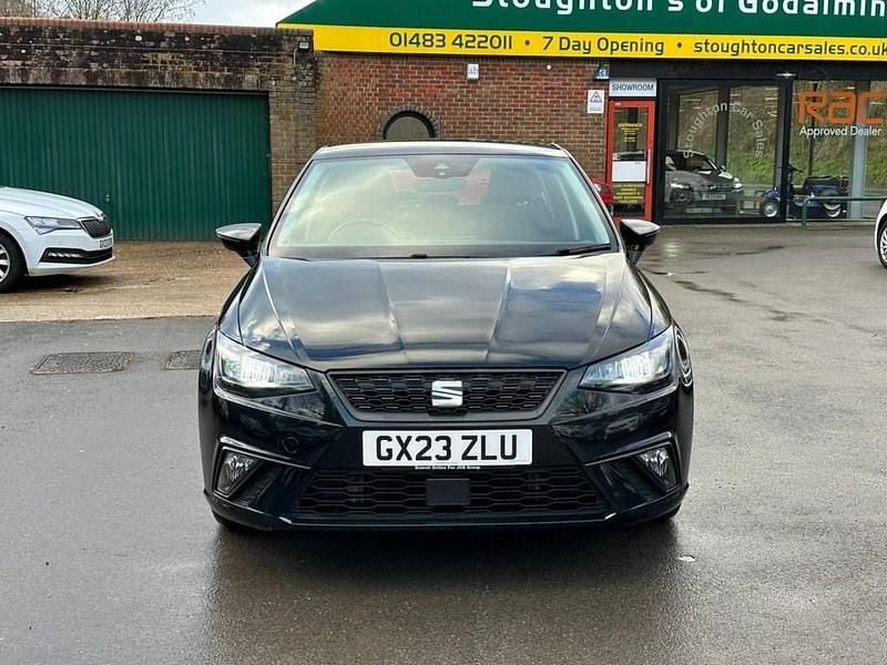 Used Seat Ibiza SE 95 HP (69 kW) 2023 Black Hatchback