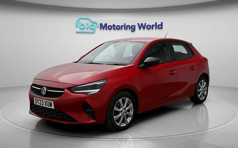 Used Vauxhall Corsa Design Edition 75 HP (55 kW) 2023 Red Hatchback