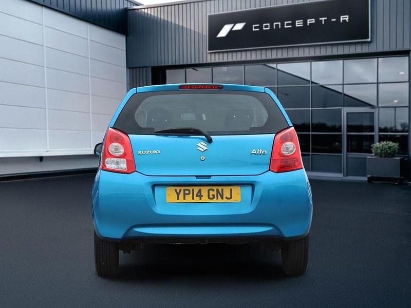Used Suzuki Alto 68 HP (50 kW) 2014 Blue Hatchback