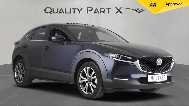 Blue Used 2021 Mazda CX-30 Inclusive SUV | £16,000 (Fair price) - Image 1/4