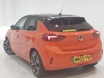 Used Vauxhall Corsa-e Elite 100 kW (136 HP) 2022 Orange Hatchback