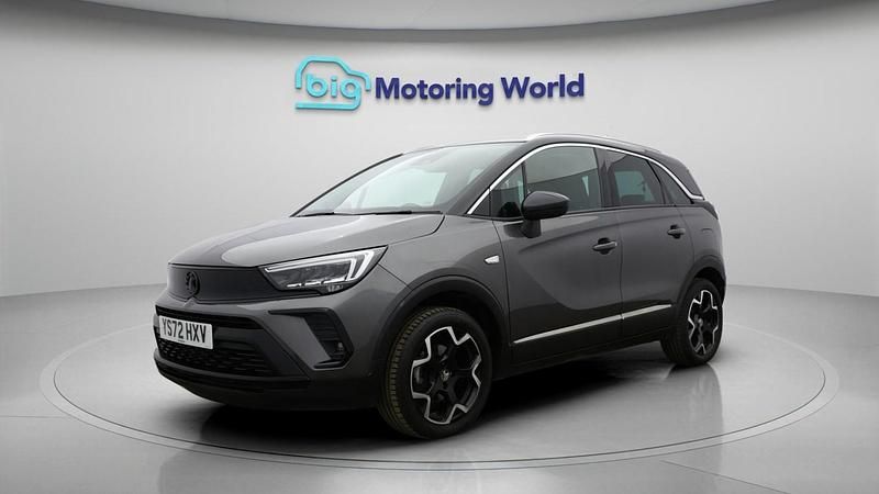 Used Vauxhall Crossland Ultimate 109 HP (80 kW) 2022 Grey SUV