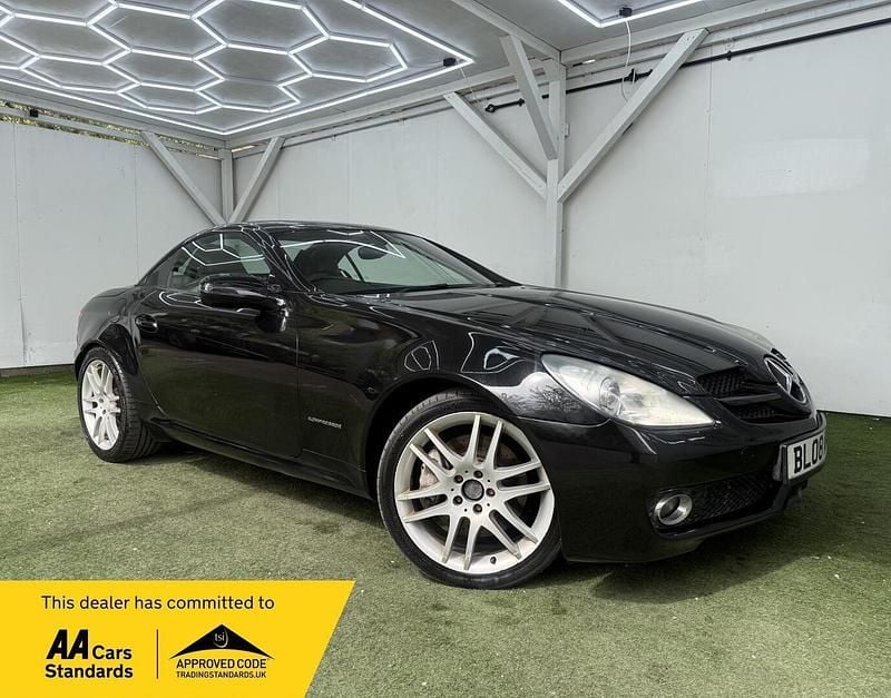 Used Mercedes SLK200 2008 Black Cabriolet