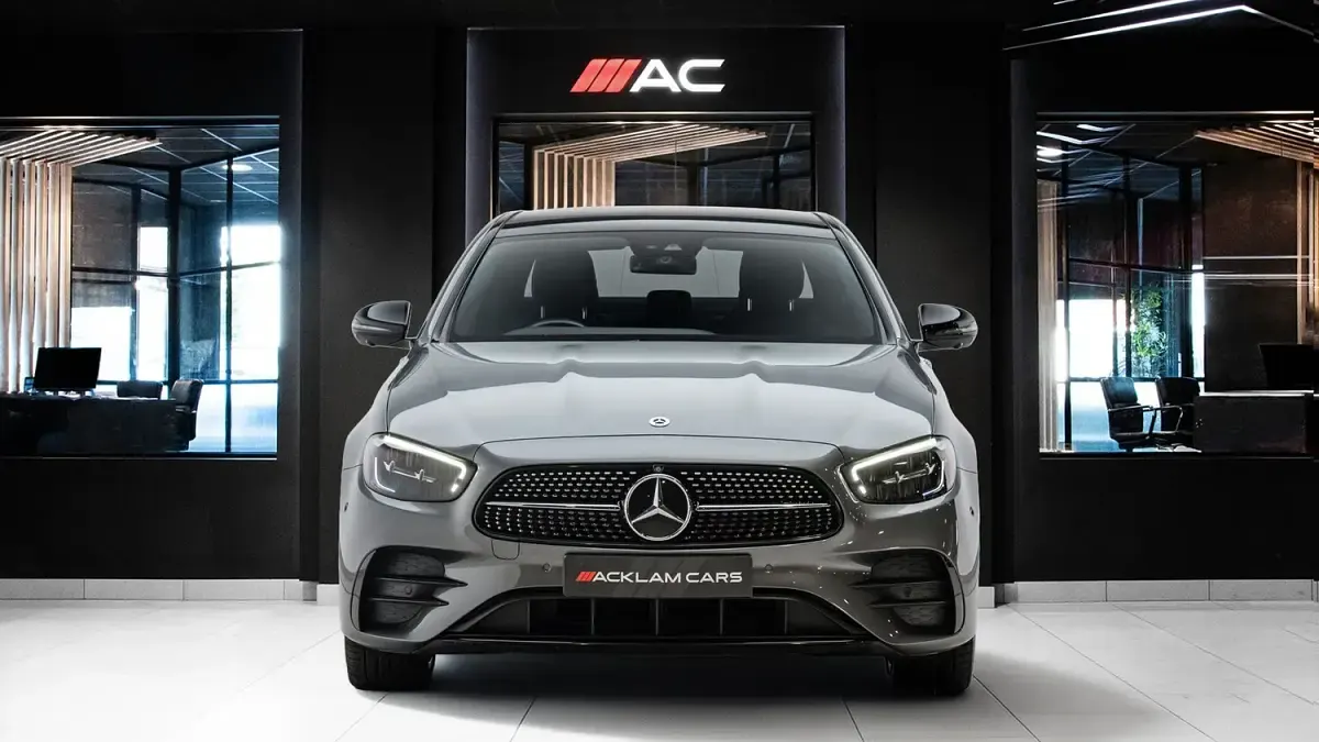 Used Mercedes E400 AMG line 2023 Grey Sedan