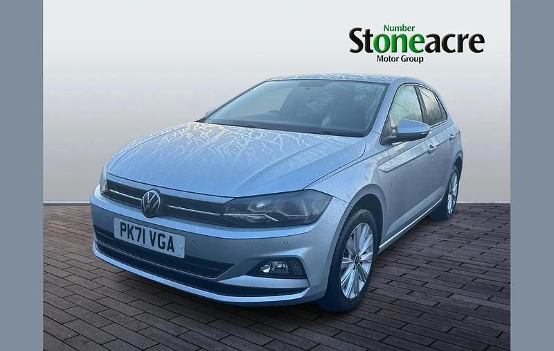 Used VW Polo Match 95 HP (69 kW) 2021 Silver Hatchback
