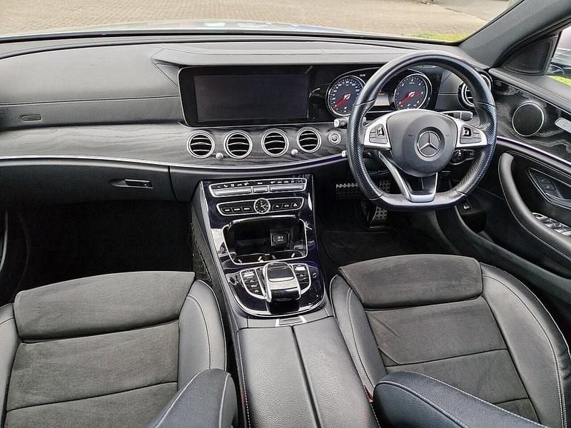 Used Mercedes E220 AMG line 2017 Silver Sedan