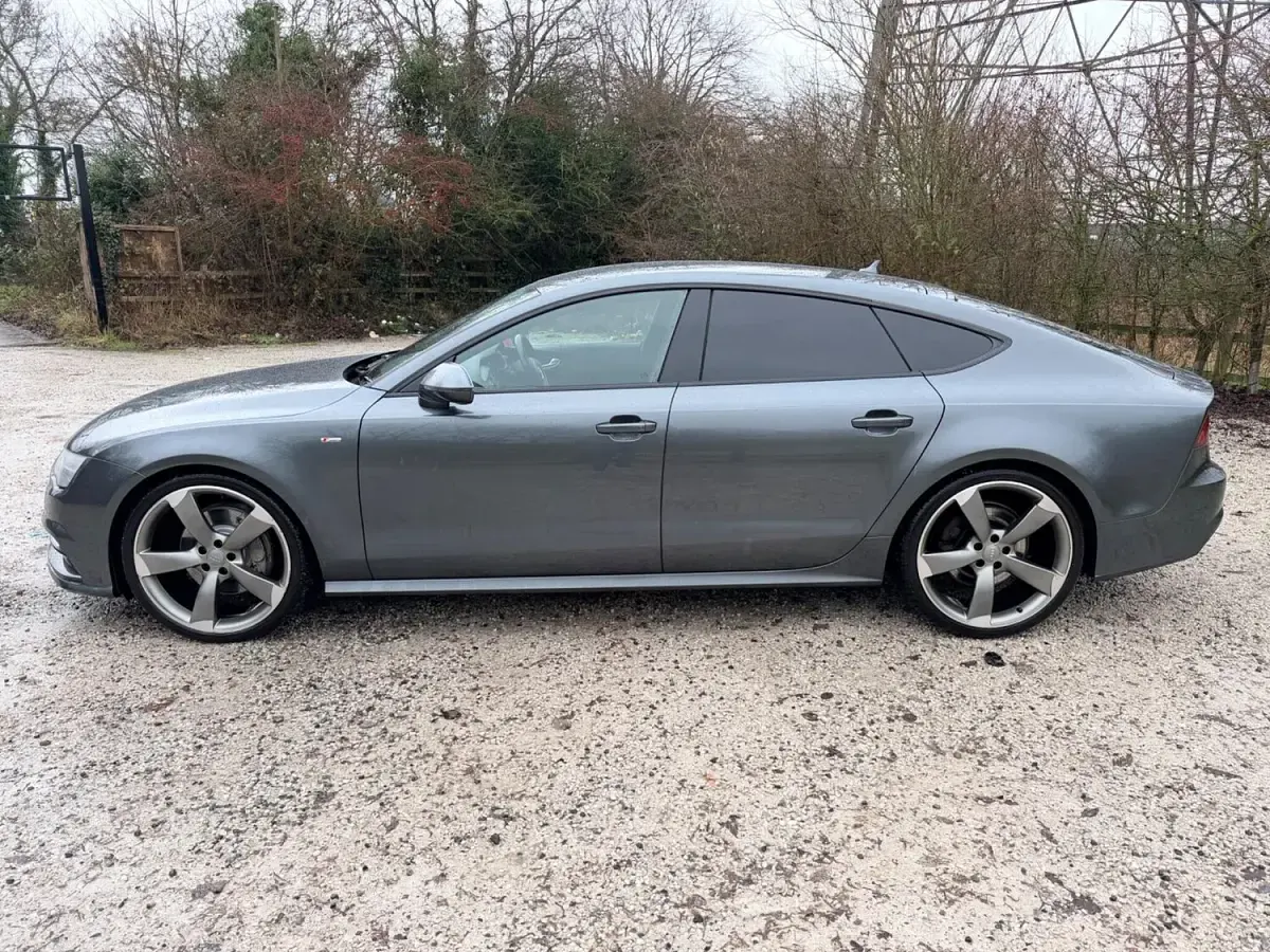 Used Audi A7 Sportback Black Edition 272 HP (200 kW) 2017 Grey Hatchback