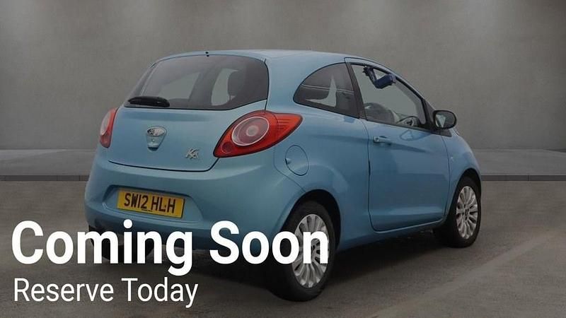 Used Ford Ka Zetec 69 HP (50 kW) 2012 Blue Hatchback