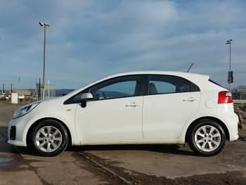 Used Kia Rio Air 2016 White Hatchback