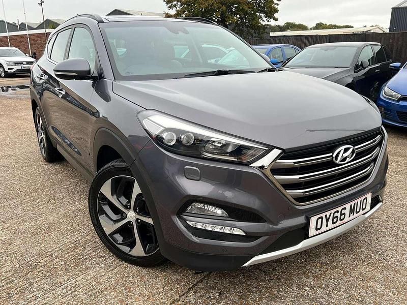 Grey Used 2016 Hyundai Tucson Premium SE SUV | £12,331 (Fair price) - Image 1/4
