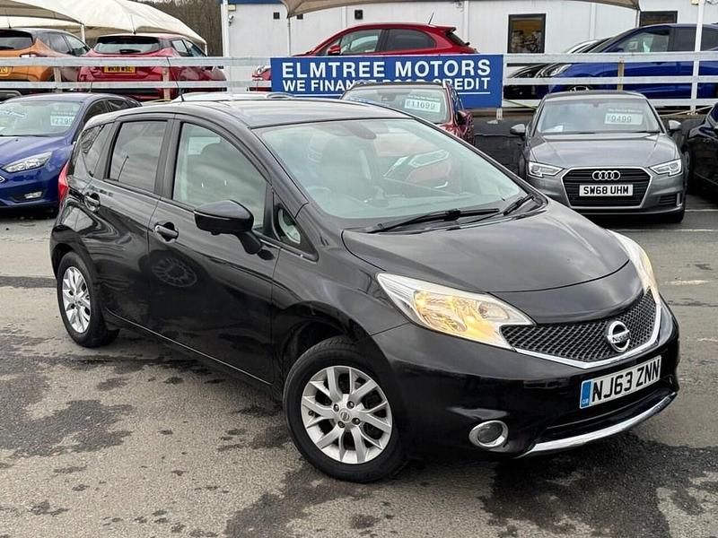 Black Used 2013 Nissan Note Acenta Premium Hatchback | £4,199 (Fair price) - Image 1/4