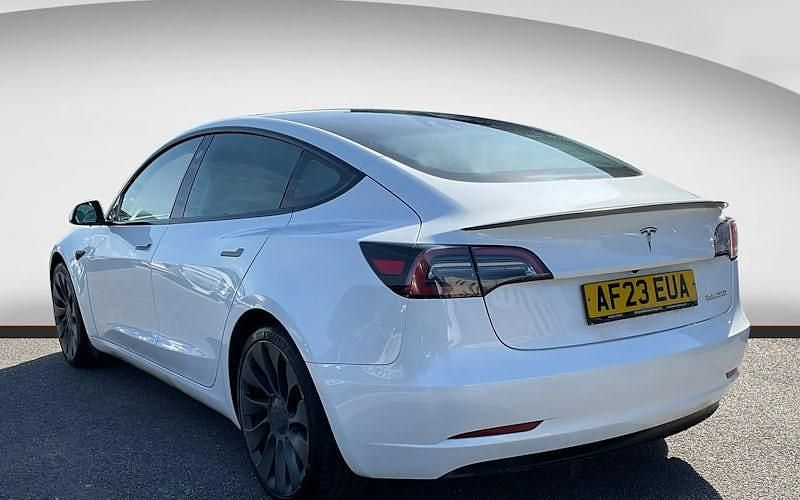 Używany Tesla Model 3 Performance 461 kW (627 KM) 2023 Biały Sedan/Limuzyna