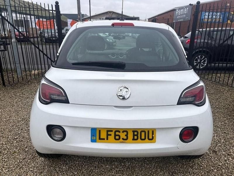 Used Vauxhall Adam Glam 70 HP (51 kW) 2013 White Hatchback