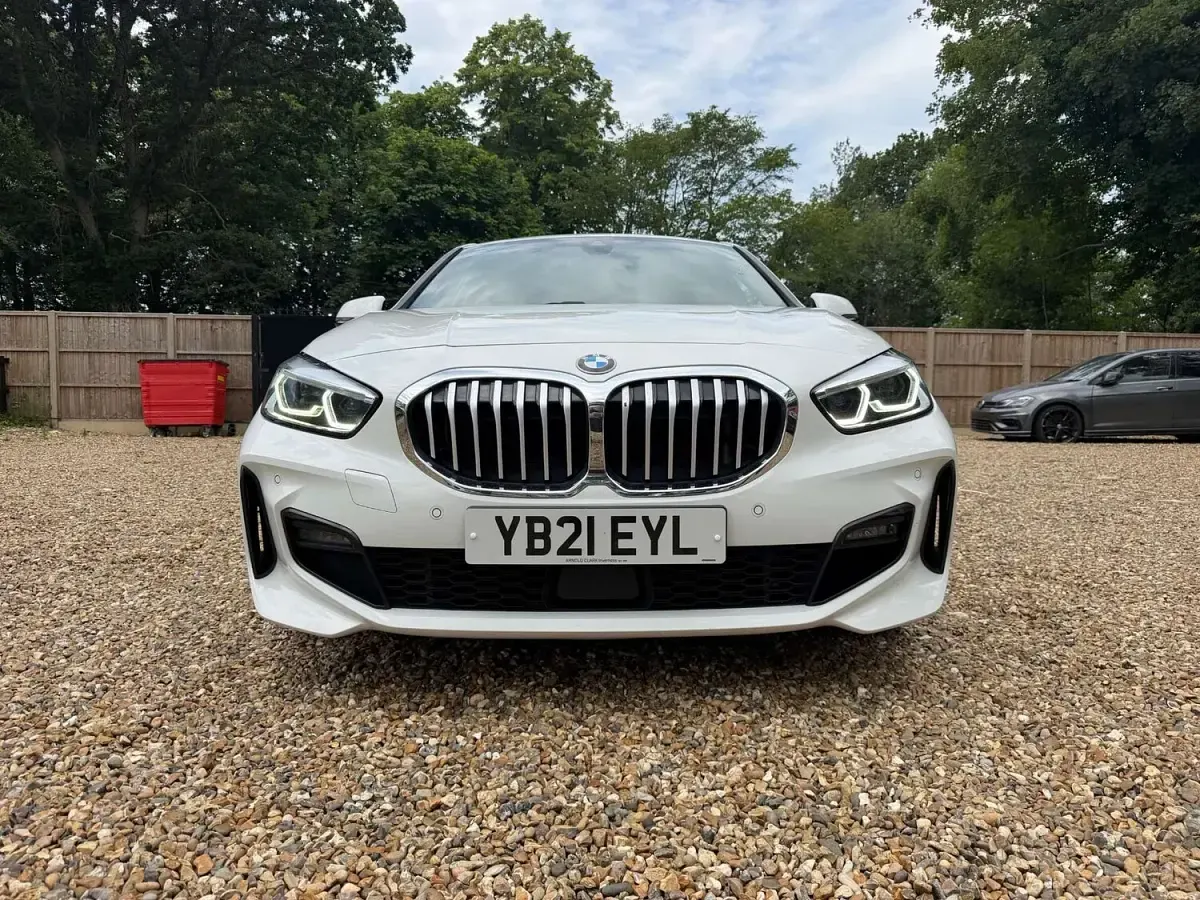 Used BMW 116 M Sport 116 HP (85 kW) 2021 White Hatchback