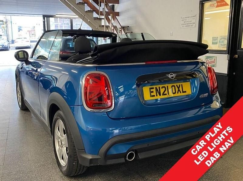 Used Mini Cooper Cabriolet Classic 136 HP (100 kW) 2021 Blue Cabriolet
