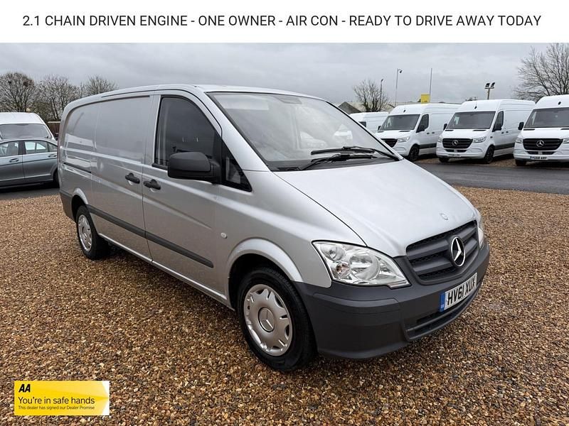 Silver Used 2011 Mercedes Vito Van | £5,995 (Fair price) - Image 1/3