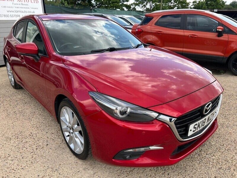 Red Used 2018 Mazda 3 Inclusive Hatchback | £9,642 (Fair price) - Image 1/2