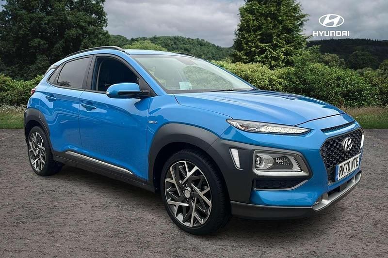 Blue Used 2020 Hyundai Kona Premium SE SUV | £17,699 (Fair price) - Image 1/4