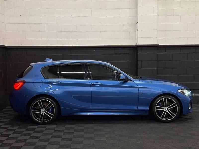 Used BMW 116 M Sport 116 HP (85 kW) 2018 Blue Hatchback