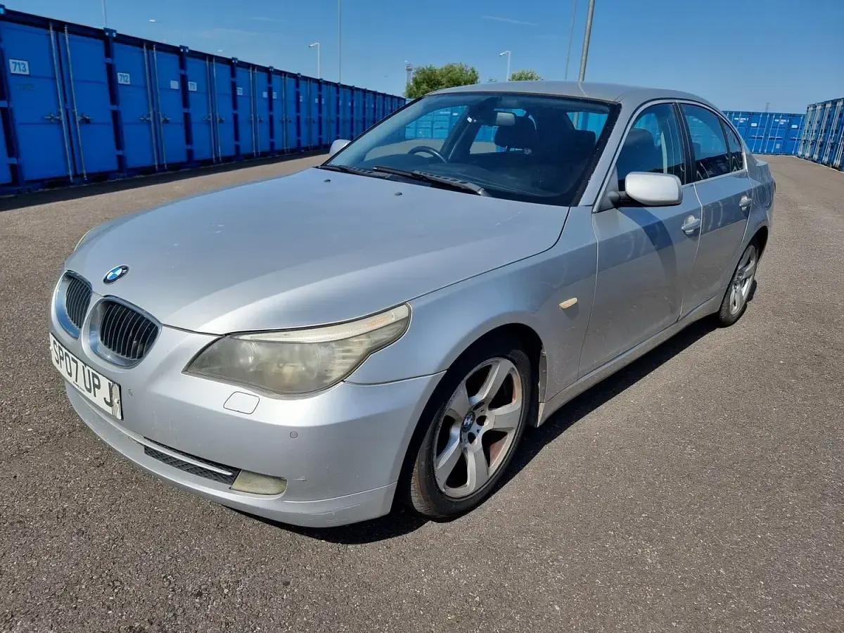 Used BMW 520 2007 Silver Sedan